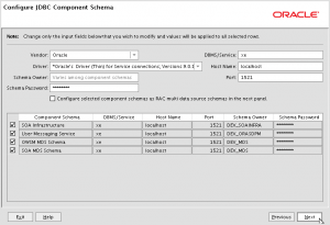 Fusion Middleware Configuration Wizard-2