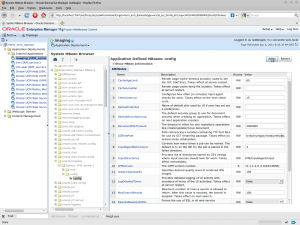 System MBean Browser - Oracle Enterprise Manager (weblogic)