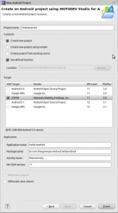 New Android Project