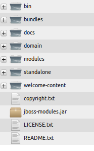 Estrutura de Diretórios JBoss