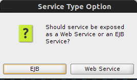 Service Type Option